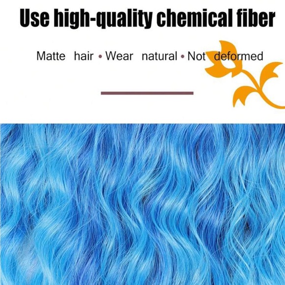 Synthetic U-shaped lace Wig Long Wavy Body Wavy Lace Wig For Women Lace Front - Picture 6 of 9